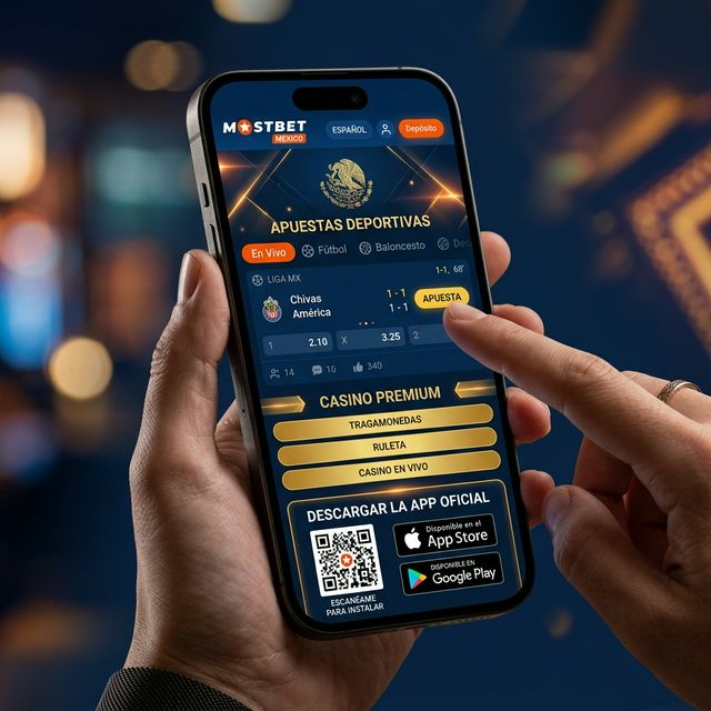 App móvil Mostbet México para Android e iOS - descarga gratis